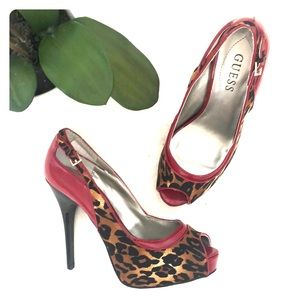 {Guess} Leopard Print Stilettos
